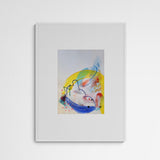 Shannon Amey In your wooden shoes Frame White Weiß