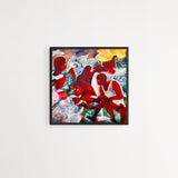 Humza Rana Where will I be when the sky falls again Frame Black Schwarz