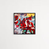 Humza Rana Where will I be when the sky falls again Frame Grey Grau