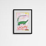 Ivan Summersky Lacoste Frame Black Schwarz