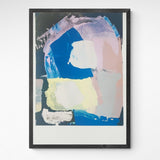 Kunst100 Hola i Chau La noche se cierra / The night closes Frame Grey Grau