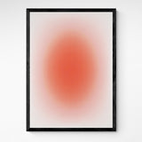 Kunst100 Charlotte Rother Rot Frame Black Schwarz Schwarz