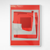 Kunst100 Hola i Chau Figuras de los encuentros y despedidas / Figures of meetings and farewells 03 Frame White Weiß