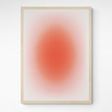 Kunst100 Charlotte Rother Rot Frame Wood Fichte Fichte