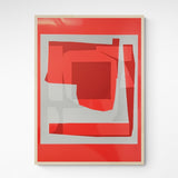 Kunst100 Hola i Chau Figuras de los encuentros y despedidas / Figures of meetings and farewells 03 Frame Wood Fichte