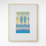 Kunst100 Charlotte Rother Die Hallen Frame Wood Fichte Fichte