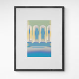 Kunst100 Charlotte Rother Die Hallen Frame Grey Grau Grau