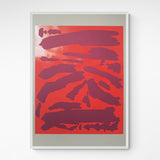 Kunst100 Hola i Chau Lo enterré en el monte / I buried it in the bush 03 Frame White Weiß