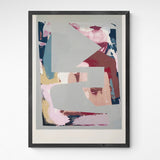 Kunst100 Hola i Chau Los intermedios / The in-between 05 Frame Grey Grau