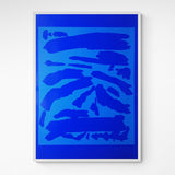 Kunst100 Hola i Chau Lo enterré en el monte 05 Frame White Weiß