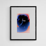 Charlotte Rother Blue Head Frame Black Schwarz