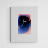 Charlotte Rother Blue Head Frame White Weiß