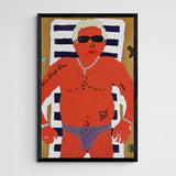 marta morientes Sexy Brandon Frame Black Schwarz