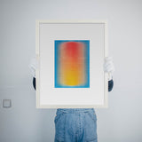 Charlotte Rother der Verlauf #2 Kunst100 Rahmen