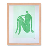 Namastehannah Lady in Red II Kunst100 Fichte