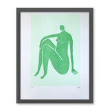 Namastehannah Lady in Red II Kunst100 Grau