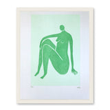 Namastehannah Lady in Red II Kunst100 Weiß