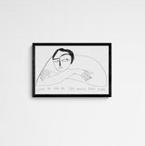 Muehi Book lover Frame Black Schwarz