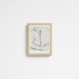 Lerke Nennemann Lovers Frame Wood Holz