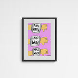 Ivan Summersky Apple Watch Frame Grey Grau