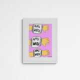 Ivan Summersky Apple Watch Frame White Weiß