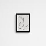 Lerke Nennemann Lovers Frame Black Schwarz