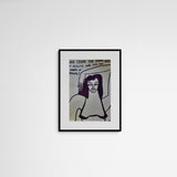 Mühi Why leave the warm bath Frame Black Schwarz