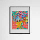 KikiBlow Black Beauty Frame Grey Grau