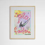 Ivan Summersky DOLCE & GABANNA Frame Wood Holz