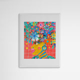 KikiBlow Black Beauty Frame White Weiß