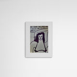 Mühi Why leave the warm bath Frame White Weiß