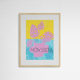 Ivan Summersky MONSTERA Frame Wood Holz