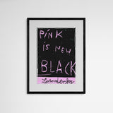 Ivan Summersky  PINK IS NEW BLACK Frame Black Schwarz