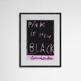Ivan Summersky PINK IS NEW BLACK Frame Grey Grau