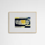 Mühi A hug from my dark side Frame Wood Holz