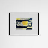 Mühi A hug from my dark side Frame Black Schwarz