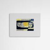 Mühi A hug from my dark side Frame White Weiß