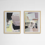 Hola i Chau Diptych 22 Frame Wood Holz