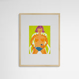 marta morientes La Paca Frame Wood Holz