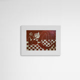 Mühi Reading is sexy Frame White Weiß