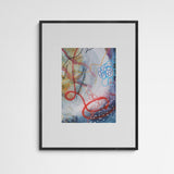 Shannon Amey Round and Round Frame Grey Grau