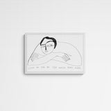 Muehi Book lover Frame White Weiß