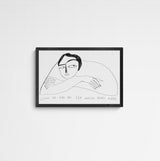 Muehi Book lover Frame Grey Grau