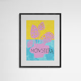 Ivan Summersky MONSTERA Frame Grey Grau