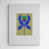 Kunst100 Charlotte Rother Diestel Frame White Weiß Weiß