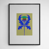 Kunst100 Charlotte Rother Diestel Frame Grey Grau Grau