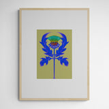 Kunst100 Charlotte Rother Diestel Frame Wood Fichte Fichte