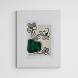 ATELIER N°9 by Lily Gehrke Flowerpot in Sand Frame White Weiß