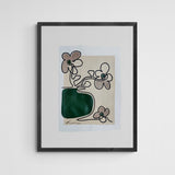 ATELIER N°9 by Lily Gehrke Flowerpot in Sand Frame Grey Grau