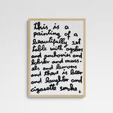 David Vincent Stoll best memory Frame Wood Holz